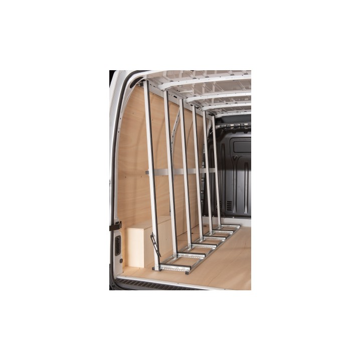 Marchepied latéral rétractable 640x250 tôle alu. Damier NISSAN NV 400 INTERSTAR L3H2 depuis 2024