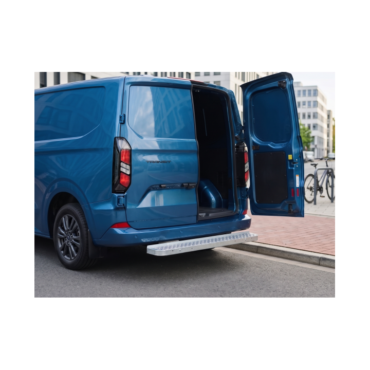 Marchepied arrière fixe sans ferrure d'attelage 1300X200 FORD Transit Custom L1H1