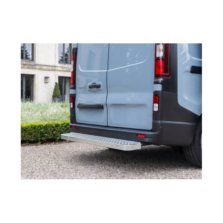 Marchepied arrière fixe sans ferrure d'attelage 1300X200 RENAULT Trafic III L1H1