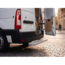 Marchepied arrière fixe sans ferrure d'attelage 1300X200 RENAULT Master III L4H3