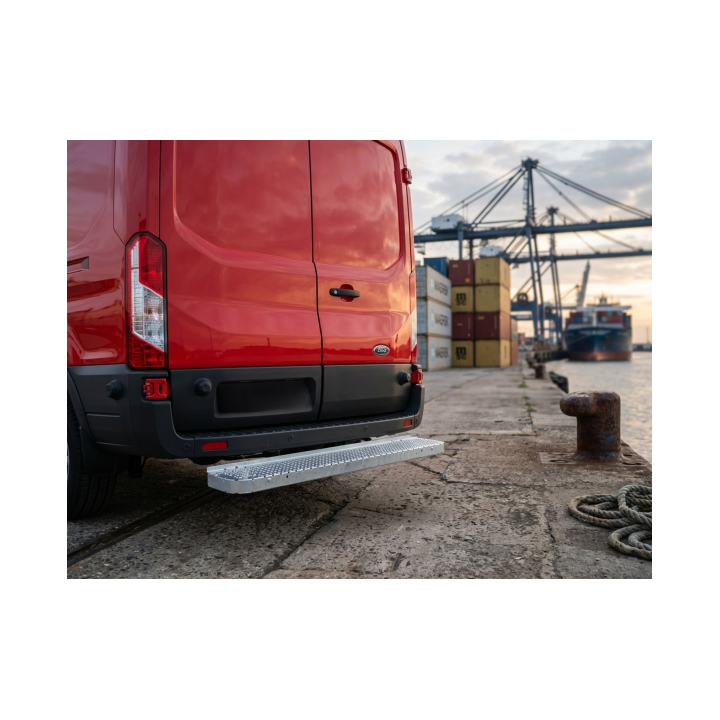 Marchepied arrière fixe sans ferrure d'attelage 1300X200 FORD Transit 2T L3H2