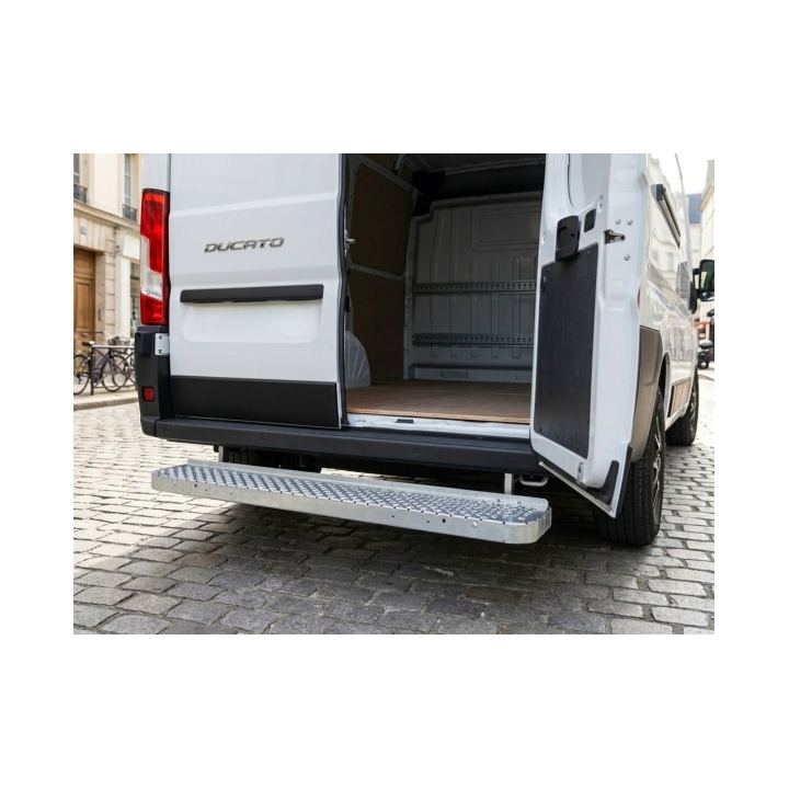 Marchepied arrière fixe sans ferrure d'attelage 1300X200 FIAT Ducato MH2