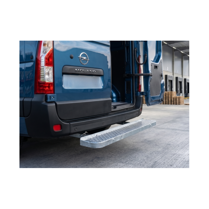 Marchepied arrière fixe sans ferrure d'attelage 1300X200 OPEL Movano III L1H2