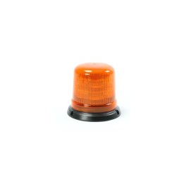 Gyrophare B14 - 10 LEDS - 11 Flash prog - montage 3 points - ORANGE - à cabler