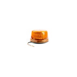 Gyrophare B19 - 24 LEDS - 14 Flash prog - montage 3 points - ORANGE - à cabler
