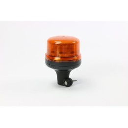 Gyrophare B14 - 10 LEDS - 11  Flash prog - montage DIN - ORANGE