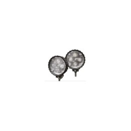 Feu travaux - 4 LEDS - 10,8W - 900lm - Rond - à cabler