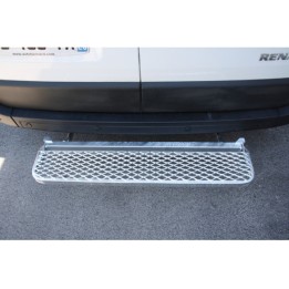 Marchepied arrière relevable sans attelage sans radar de recul 1200x200 Peugeot Boxer L2H2