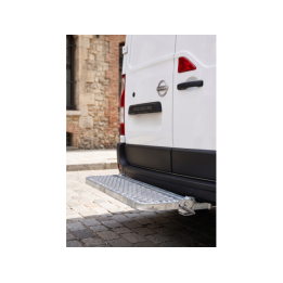Marchepied arrière relevable sans attelage avec radar de recul 1200x200 NISSAN NV 400 III INTERSTAR L3H3 traction